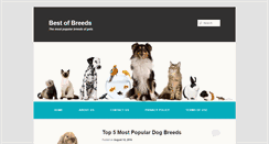 Desktop Screenshot of bestofbreeds.net